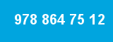 978 864 75 12 978 864 75 12